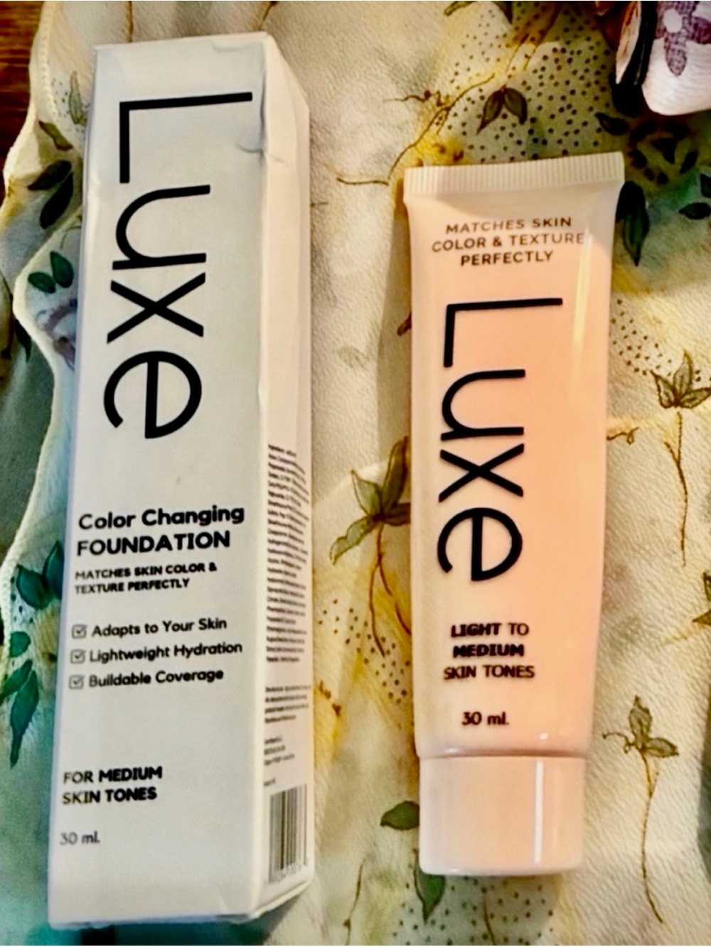 Luxe Color-Changing Foundation —
